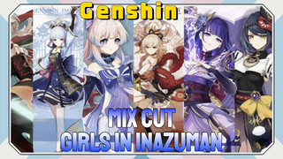 [Genshin  Mix Cut]  Girls in Inazuman