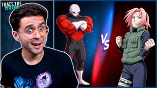 "SAKURA IS TAKING IT??" Jiren VS Sakura Reaction!