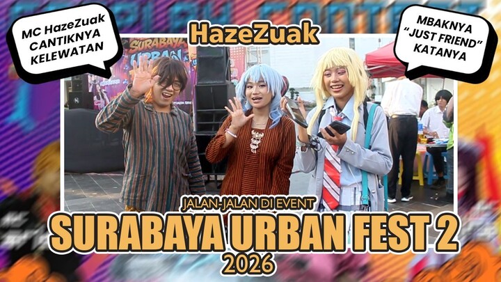 Jalan-jalan di event Surabaya Urban Fest 2 (2026) | Event jejepangan surabaya
