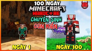 SongFish Review 100 Ngày Sinh Tồn Chuyển Sinh Thành Con Kiến Minecraft Siêu Khó