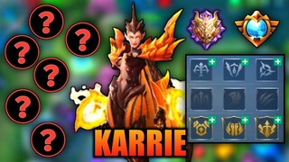 Karrie Best Build 2022 | Top 1 Global Karrie Build | Karrie - Mobile Legends | MLBB