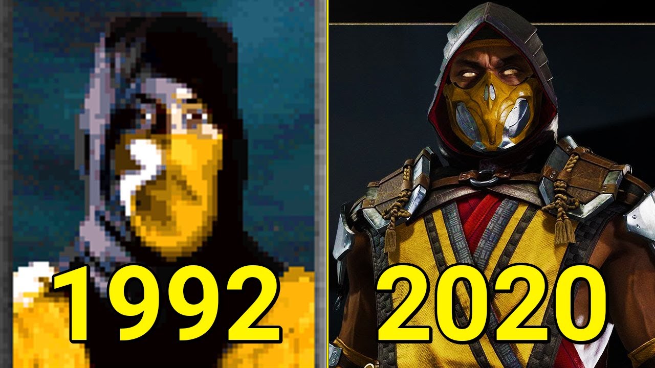 Evolution of Scorpion's Fatalities (1992 - 2019)