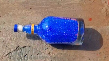 Stairwell Bottle Roll Puzzle Unveiling Moment