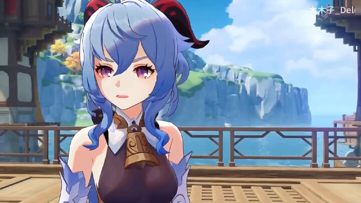 [Genshin Impact Animated Dubbing Version] Hey, sweetie, do you want your ass to sit in Dad's new car?