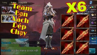 LIÊN QUÂN : Team Bạn Phải Xách Dép Bỏ Chạy Khi Hayate Lên Full Nanh Fenrir - Phi Tiêu Như Hack