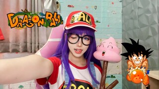 ARALE NYANYI OST DRAGONBALL !!![Makafushigi Advanture Indo vers. cover by piikappi]