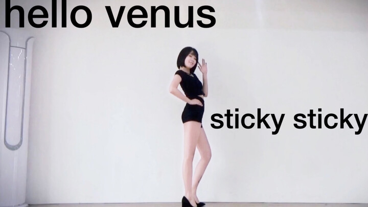 Dance Cover Hello Venus-Sticky Sticky, Layar Vertikal Ponsel 2P