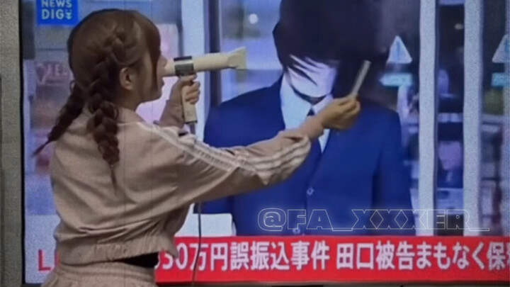 ผมทรงแสกกลางสุดเท่ในลมแรง แต่ทาคุกาวะซังต้องขอโทษด้วยเงิน 46.3 ล้าน!