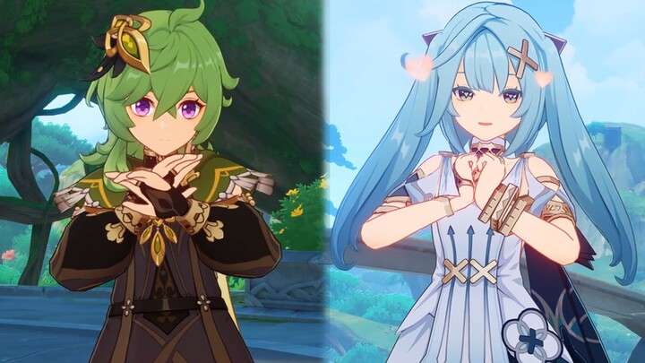 รุ่นพี่ฟาลูชานชอบเคไลมากแค่ไหน? มันเหมือนกับว่าคุณยายรักหลานสาวของเธอ [เก็นชินอิมแพกต์]