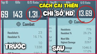 PUBG Mobile | Cách Tăng Chỉ Số KD Như Pro Players Tacaz | Cày Rank Rất Nhanh | Karos TV