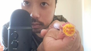 ASMR Chupa Chups Strawberry Lollipop 🍭 Mouth Sounds & Writing Sounds🗒️🖊️ NO TALKING