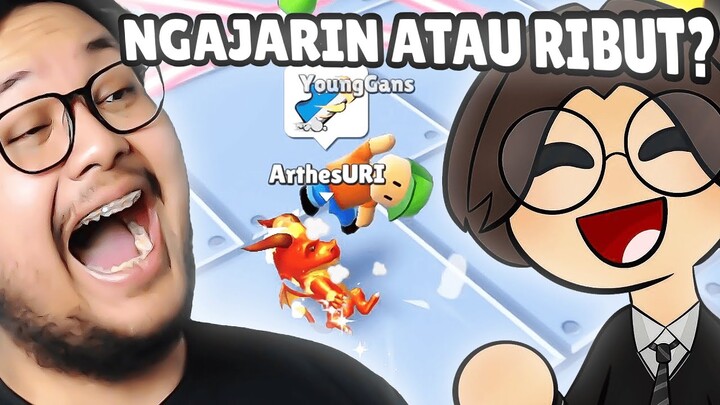 AKU AJARIN TIKTOKER CARA MAIN STUMBLE GUYS!?
