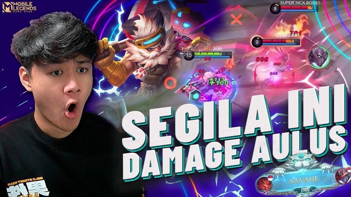 CARA MAIN AULUS HYPER DIKEPUNG 5 ORANG MALAH RATA ! - Mobile Legends