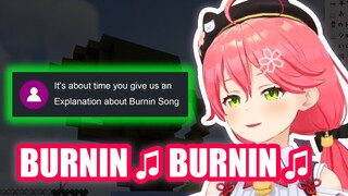 Miko Tells the Origin of Burnin Song【Hololive English Sub】