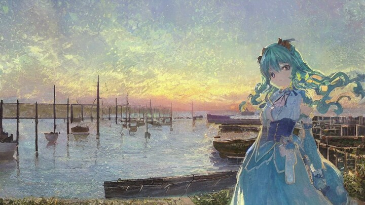 【AI Painting】Monet x Mao Lei Sunrise Impression