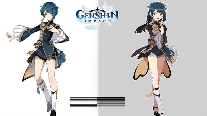 [Genshin Impact] Everyone's gender changed! Wendy hasn't changed at all?