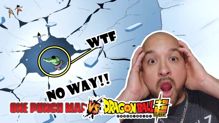 first time watching saitama vs goku part 4 trailer Anime reaction mashup