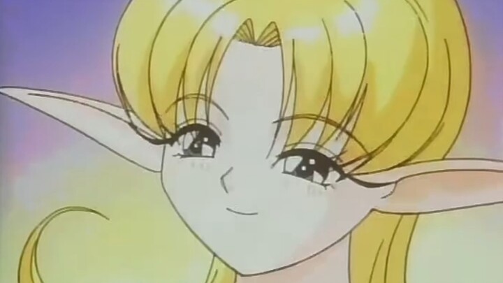 Classic old anime: Elf cute wife