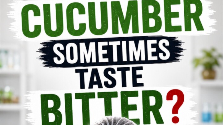 Why Does Cucumber Sometimes Taste Bitter? 🥒🔬 | Food Science
