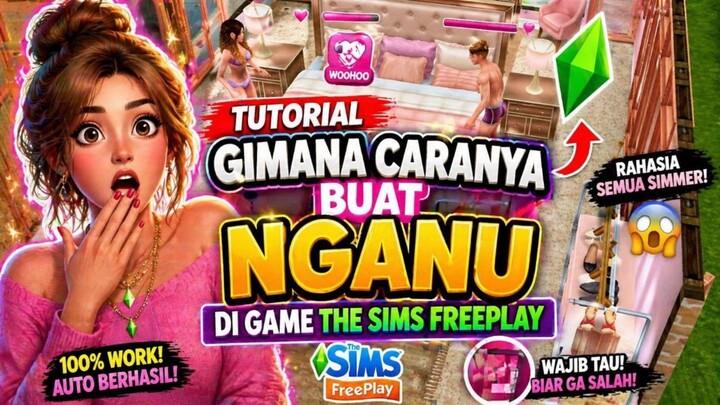 UDAH PADA TAU BELUM ⁉️ CARA BUAT WOOHOO 🥵 | THE SIMS FREEPLAY