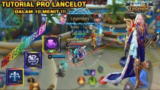 TUTORIAL SKILL 1 LANCELOT TANPA HENTI - AUTO LEGENDARY | MOBILE LEGENDS INDONESIA