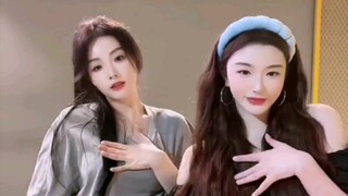 喻言&孔雪儿一起跳舞啦～