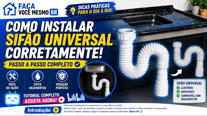 como instalar  sifao universal .