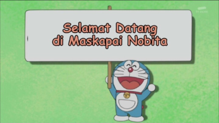 DORAEMON BAHASA INDONESIA HD "Maskapai Nobita - Bermain jadi Dewa"