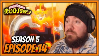 OVER 100,000 MEMBERS?! | My Hero Academia Season 5 Episode 14 Reaction