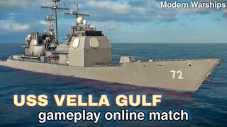 Modern Warships: USS VELLA GULF in action.