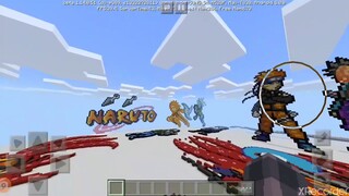 Minecraft beta (time 7) Naruto uzumaki sasuke Uchiha sakura haruno kakashi hatage