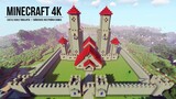Я строил этот замок в Майнкрафт 8 часов - Таймлапс видео.