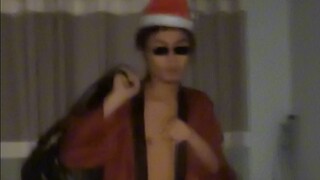 I met a weird uncle who held a bag and insisted that he was Santa Claus.