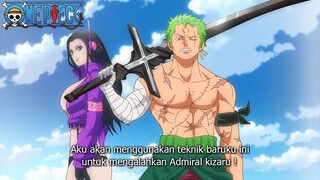 SPOILER OP 1089 - AKHIRNYA PERTARUNGAN ZORO VS KIZARU DIMULAI ! TEKNIK MENEBAS CAHAYA