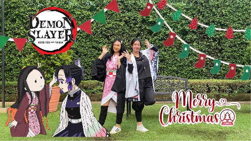 🎄✨ ฉลอง  Christmas ด้วยกันกับ Nezuko และ Shinobu !!