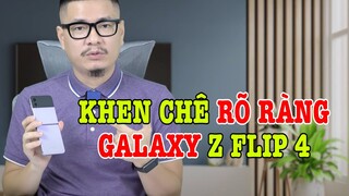 Khen chê rõ ràng Galaxy Z Flip 4 sau 3 tuần sử dụng: ĐƯỢC CÁI GIÁ