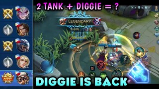 DIGGIE IS BACK  2 TANK + DIGGIE = WHAT HAPPEN?