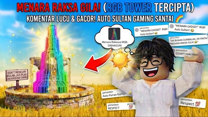 Menara RGB_ Gaming Banget Nih!