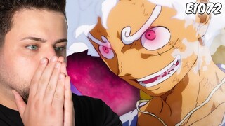 GEAR5 vs KAIDO ESKALIERT! 🤯I ONE PIECE FOLGE 1072 REAKTION!