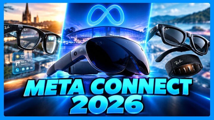 Meta Connect 2026: Meta VR Glasses & Ray-Ban Display in Europe, Ray-Ban Meta Audio + Games