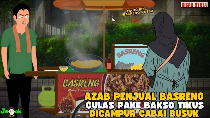 AZAB PENJUAL BASRENG CULAS PAKAI BASO TIKUS DICAMPUR VABAI BUSUK  SINETRON A