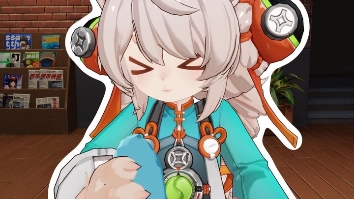 Senior Xiaozhao, can you lick this lollipop?!