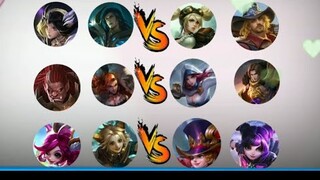 Couple war tournament round 2 | Mobile legends | Selecting the best couple