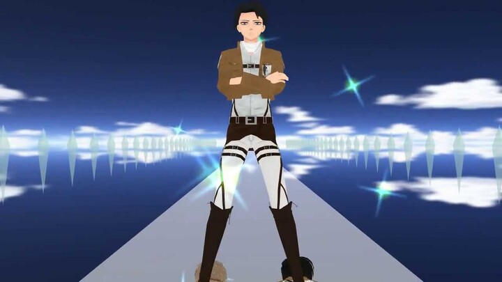 【MMD】Shingeki No Kyojin - Levi Van Damme