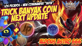 TRIK COIN UNLIMITED COMMANDER BARU AUTO BIKIN 666 HYPER ALDOUS ASTRO ! MAGIC CHESS