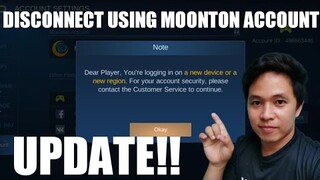 DISCONNECT ACCOUNT USING MOONTON UPDATE!!