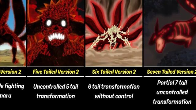 💥 ANIME ALL TRANSFORMATIONS OF NARUTO 😱😱🔥🔥🔥❗❗❗❗❗