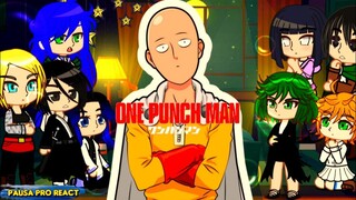 👊Gacha reacting to how strong saitama is 🇧🇷🇺🇲 2/? || one Punch Man || gacha