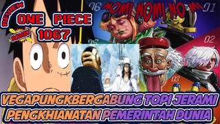 REVIEW KOMIK ONE PIECE 1067 - PENGKHIANATAN VEGAPUNK AKAN BERGABUNG DENGAN TOPI JERAMI?!!