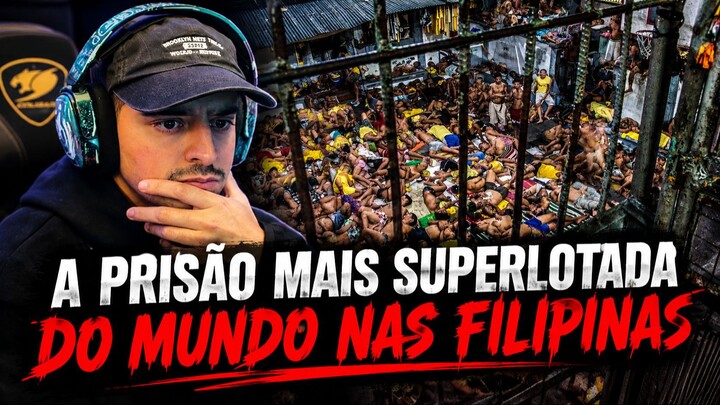 Coringa reagindo por dentro da prisão mais superlotada do mundo nas filipinas